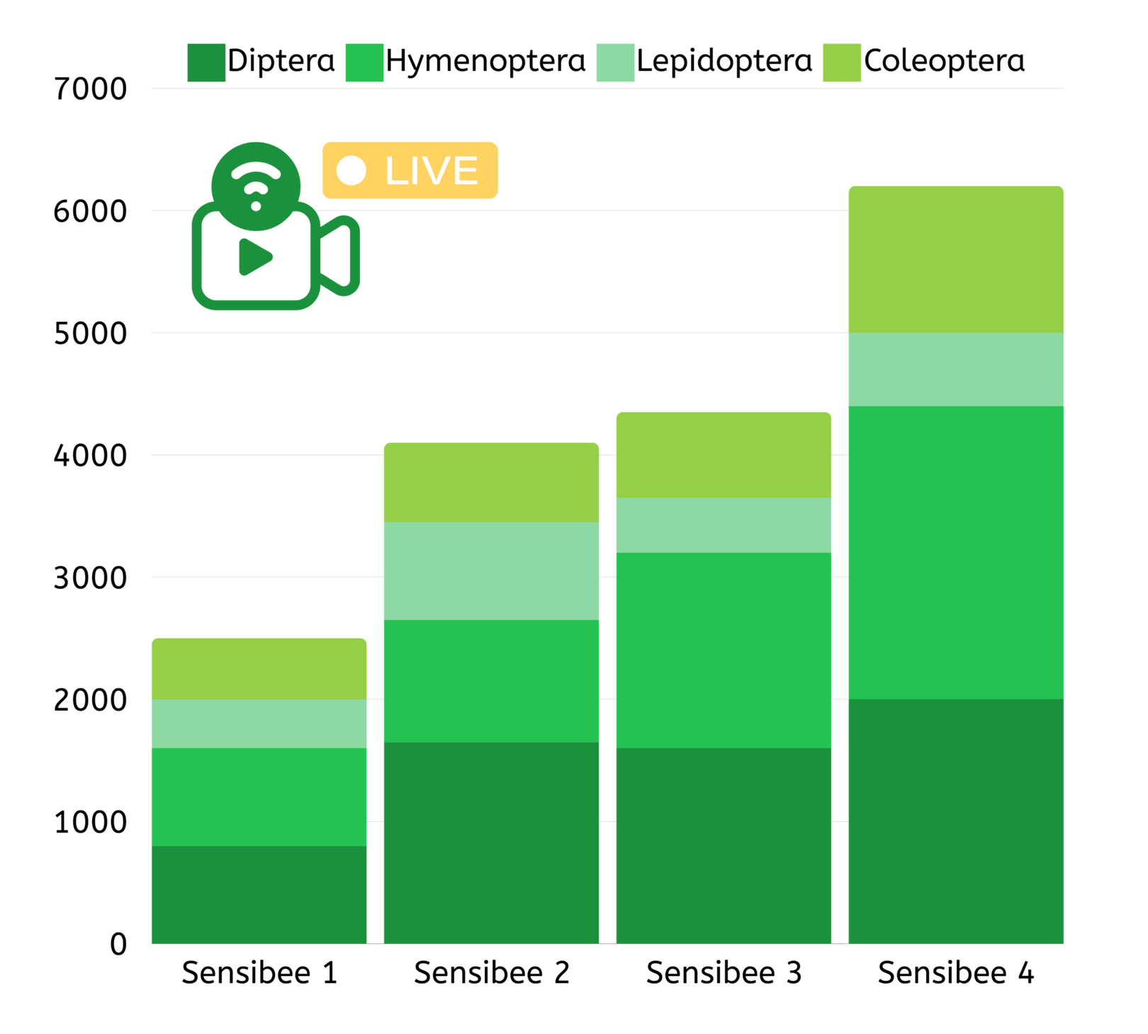 Real time data stream graph